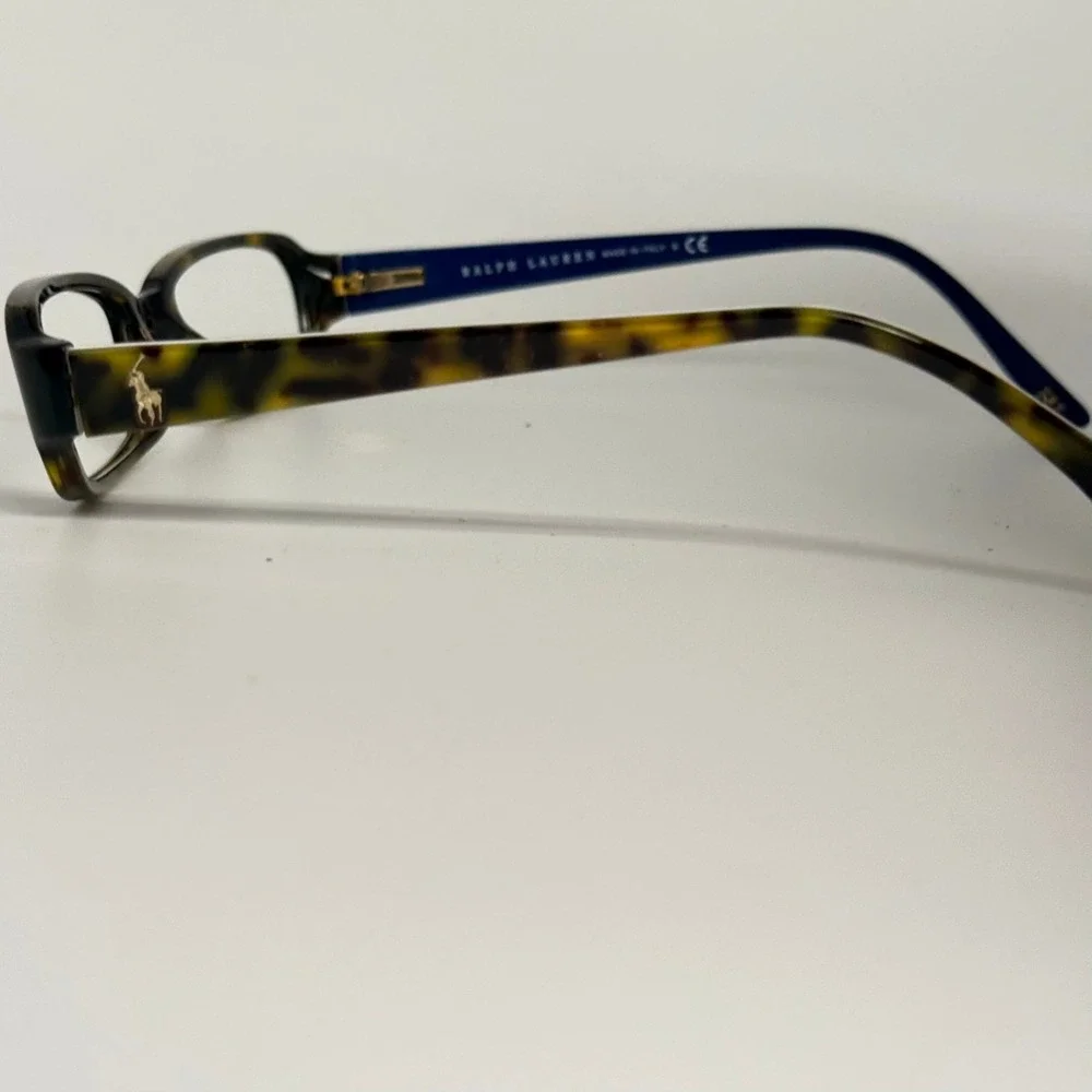 Ralph Lauren RL 6059 5003 Tortoise Blue Eyeglass Frames 51-16-135 Mens Womens